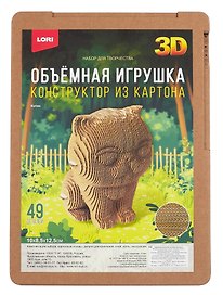 Сборная модель «Игрушка Котик 3D», Lori