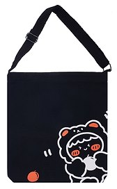 Сумка-шоппер на молнии Kawaii Кигуруми (текстиль) (40х33) (12-11525-B002)