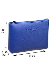 Кошелек на молнии Цветной Classic (ПВХ) (13х10) (LG-8584)
