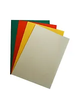 Набор д/творчества Листы фетра А4 4шт (красная, белая, зеленая, желтая) (6069-20)