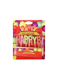 Набор свечей для торта Happy birthday