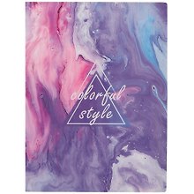 Папка с файлами «Colorful style violet» А4, 20 файлов