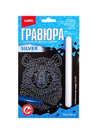 Набор для творчества Lori. Гравюра малая «Обаятельная панда»
