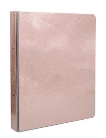 Папка на 2 кольцах «Glitter», А4, розовая