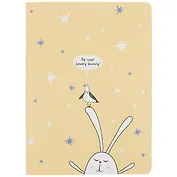 Тетрадь в клетку Be Smart, Bunny, А4, 40 листов, желтая