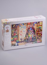 Пазл «Париж Жизнь открытая книга» 1500 элементов, Step puzzle