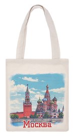 Сумка  Москва Акварель (тектиль) (106-2-19A)