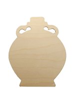 Заготовка Амфора (модель 1) (SDF0000176) (20см) (дерево) (упаковка)