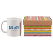 Подарочная коробка «Bright stripes», 16 х 16 см - 2