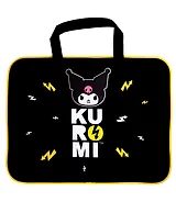Папка-сумка А4 "Kuromi" черный, полиэстер