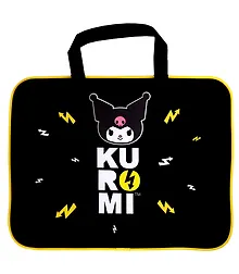 Папка-сумка «Kuromi» А4, полиэстер, чёрная, Centrum