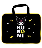 Папка-сумка А4 "Kuromi" черный, полиэстер