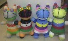 Сувенир, игрушка, Могл-Тойз, "Носок - Кот"