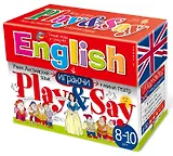Английский язык.  ENGLISH PLAY & SAY Уровень 3. Сундучок с играми. Для детей 8-10 лет