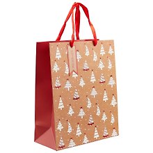 Подарочный пакет «New Year tree craft», А4