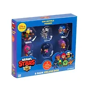 Набор коллекционных фигурок Brawl Stars, 8 шт., 2 редких героя: Спайк и Сэнди, (5см), (BRW2070A)