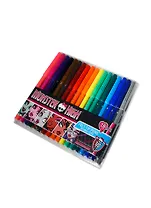 Фломастеры 18цв "Мonster high" пл.уп., подвес, Академия Групп