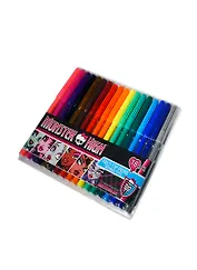 Фломастеры 18цв "Мonster high" пл.уп., подвес, Академия Групп