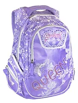 Рюкзак школьный "Queen" 30*41см, 2отд., карманы, уплотн.спинка, EaStar