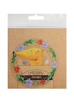 Закладка пластик фигурная Лис (751014-3)