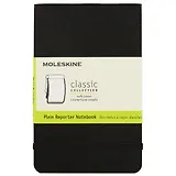 Записная книжка Moleskin Reporter Soft, нелинованная, чёрная, 96 листов, А6