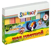 Мелки цветные 09цв "Zanzibar" карт.кор., Silwerhof