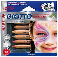 Грим-карандаши «Make Up Matite Glamour», 6 цветов, Giotto