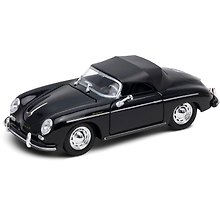 Детская металлическая машинка 1:24, серия "Мув" (Порше 356А Спидстер, мягкий верх)
