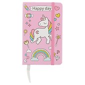 Записная книжка «Happy unicorn» А6, 80 листов в линейку, в ассортименте - 0