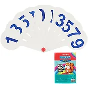 Веер - касса цифр (1-20), европодв.