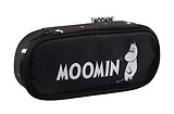 Пенал-косметичка "Moomin" овальный, полиэстер, молния