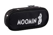 Пенал-косметичка "Moomin" овальный, полиэстер, молния
