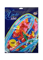 Шар надувной из латекса Спираль (ассорти) (1шт)