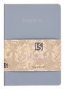 Записная книжка А6+ 136 листов, клетка, "Floreale. Smoky Sky"