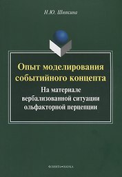 Опыт моделирования событийного концепта. На материале вербализованной ситуации ольфакторной перцепции