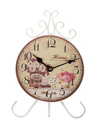 Часы настольные Винтаж Jardin 17х26 (799-053)