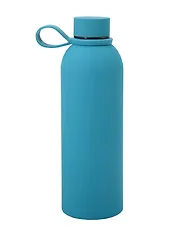 Термобутылка синяя (металл, софт тач) (500мл) (12-16091-202505-B3)