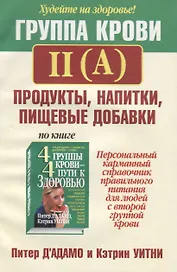 Группа крови 2(0) Продукты, напитки, пищевые добавки