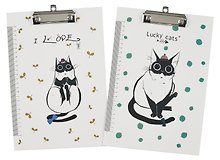 Планшет «Котейки», А4, ламинированный картон, в ассортименте, Be positive