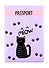 Обложка на паспорт «Meow» - 0
