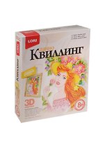Набор для творчества LORI Квиллинг. Панно "Улыбка лета" Квл-020
