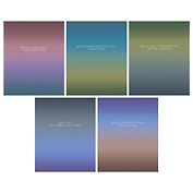 Тетрадь общая «Colors & Words», 96 листов в клетку, А5, в ассортименте - Listoff
