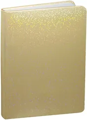 Записная книжка "Shine", молочная