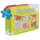 Пазл напольный «На ферме», Step Puzzle - 1