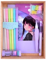 Набор канцелярский "Pastel", лавандовый