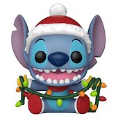 Фигурка Funko POP! Disney Lilo & Stitch Holiday Stitch with Lights (1504) (Fun80038) - 0