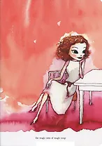 Тетрадь для записей А5 "Шаа в ожидании" (Оранжевая корова)