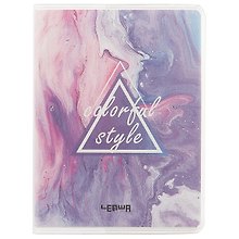 Записная книжка «Colorful style violet» А7, 80 листов в клетку, Lenwa