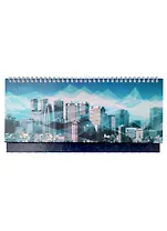 Планинг недат. 56л "Большой город" настольный, 7БЦ, глянц.лам, офсет