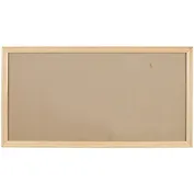 Рама неокрашенная, со стеклом, сосна, 30 х 60 см